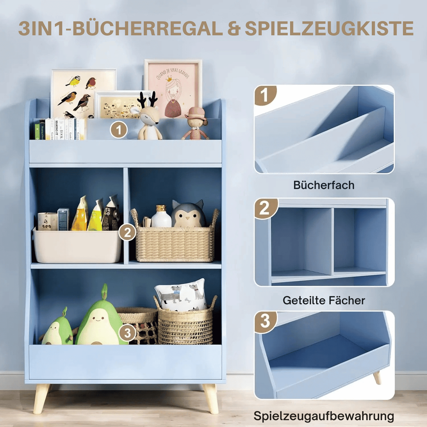 Montessori Kinderregal – Ordnung & Spaß im Kinderzimmer