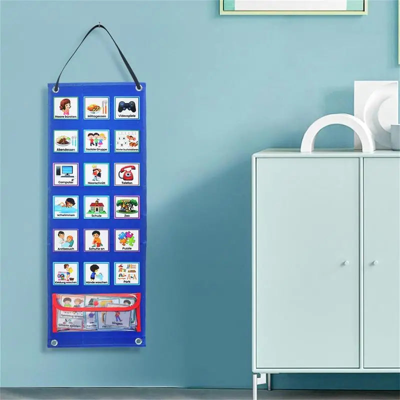 Kinder Lernkalender – Visueller Tagesplan mit 70 Karten