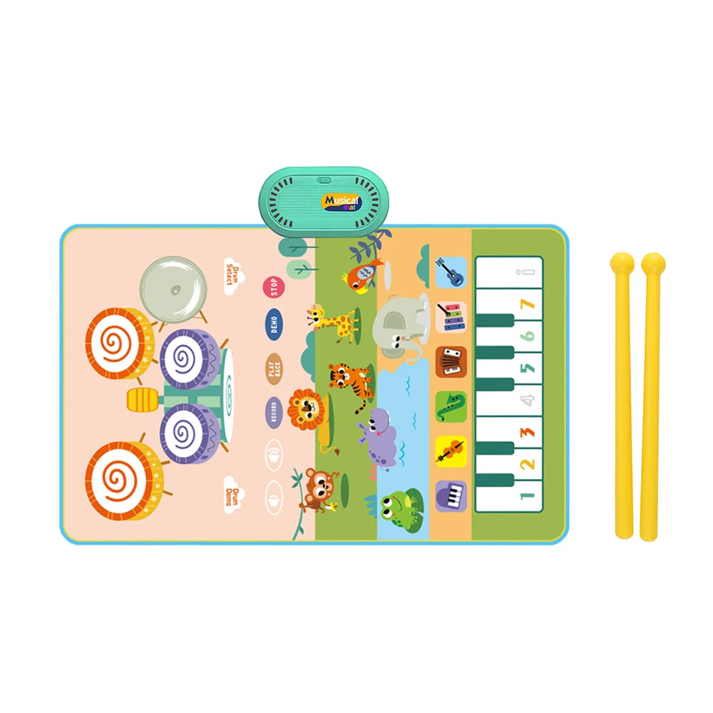 Musikspielmatte für Kinder – Tanzen, Trommeln & Lernen