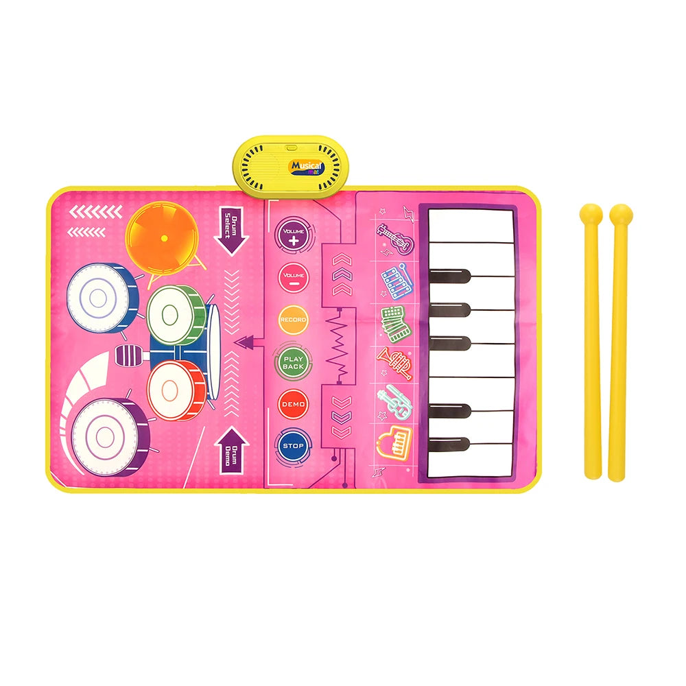 Musikspielmatte für Kinder – Tanzen, Trommeln & Lernen